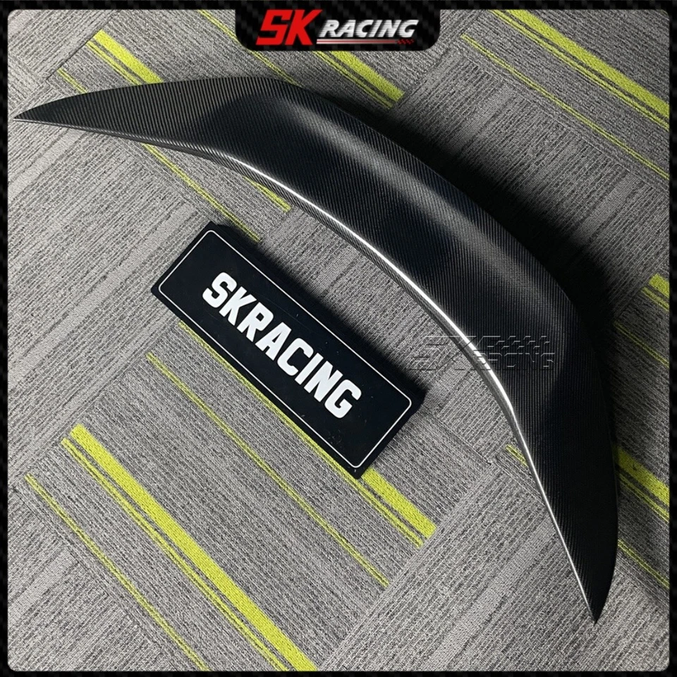 Alerón trasero de pico de pato de fibra de carbono/negro brillante para Buick Regal GS 2014-17 Foto 3 de 4