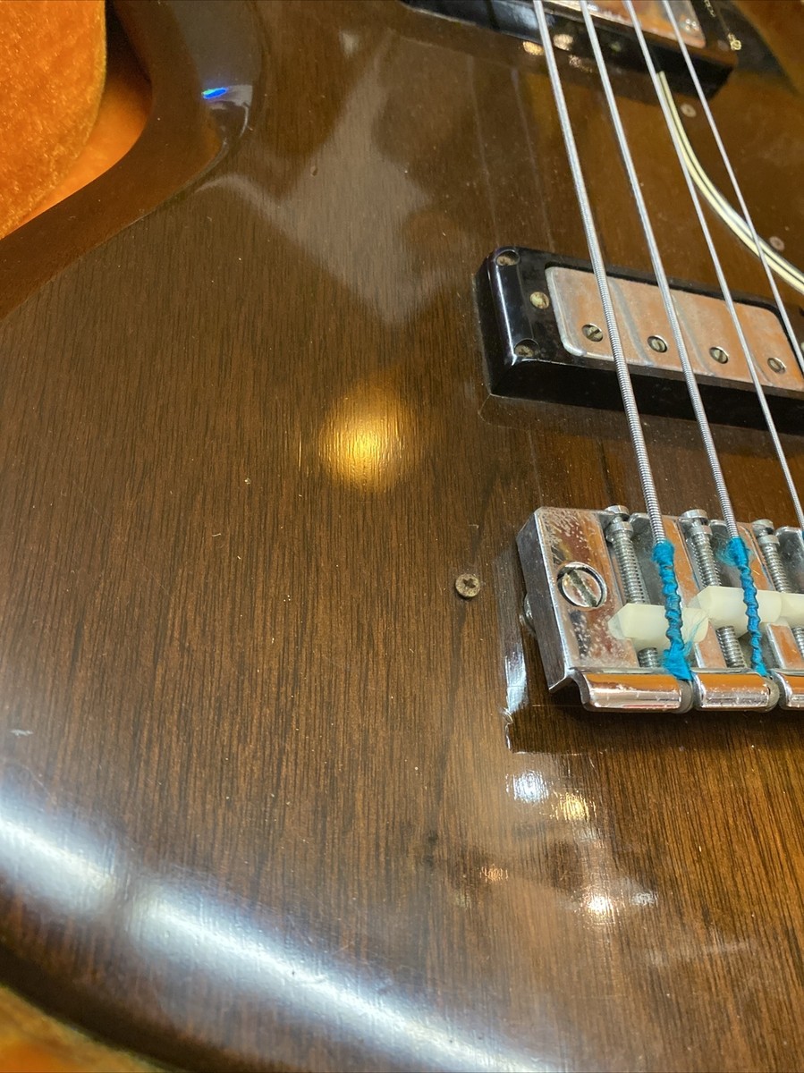 Gibson EB-3 Cherry Mod 1969 Electric Bass Guitar Original Gibson EB-3 Cherry Mod 1969 Electric Bass Guitar Original