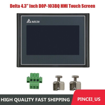 4.3'' Inch Delta DOP-103BQ HMI Touch Screen Display Replace DOP B03S210/ B03S211