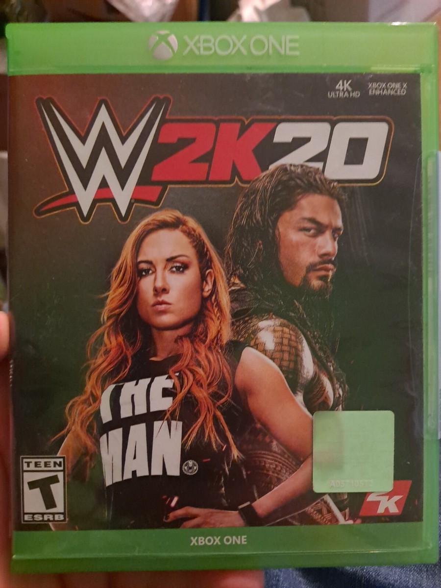 WWE WwF 2K20 wrestling Microsoft Xbox One Cib complete