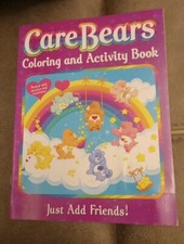 Care Bears Coloring Activity Book JUST ADD FRIENDS Unused
