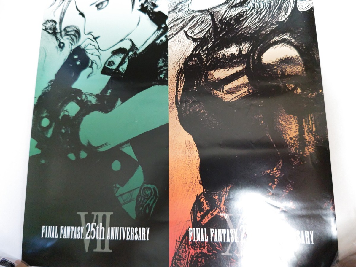 FINAL FANTASY ポスター 新作歌舞伎 ファイナルファンタジーⅩ クリアファイル FFⅩ