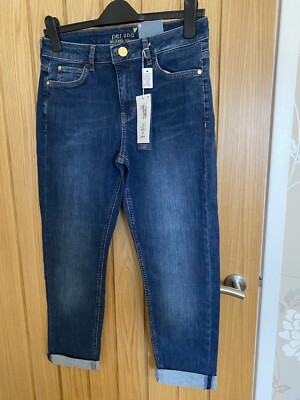 M&S PER UNA ROMA RELAXED SKINNY SIZE 10, SHORT