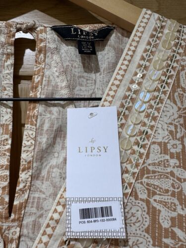Lipsy Ladies Shift Dress Size 12 BNWT - Picture 6 of 9