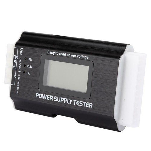 Digital LCD Display PC Computer 20/24 Pin Power Supply Tester Measure ATX Tool G - Zdjęcie 8 z 12