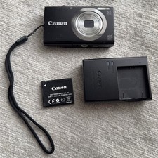 Canon PowerShot A2300 PC1732 16.0 MP Digital Camera 5x Zoom Battery Black