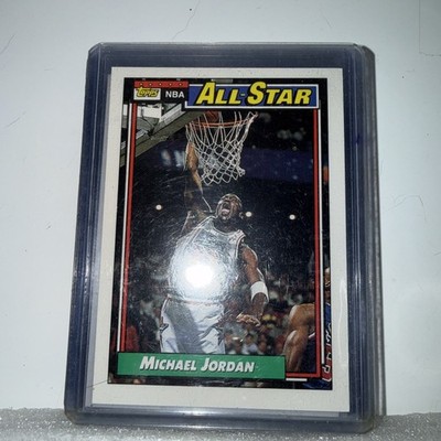 1992 Topps NBA All Star Michael Jordan Card #115 MINT | eBay