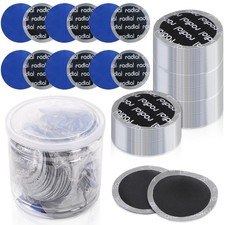 80 Pack 58mm Round Universal Heavy Duty Rubber Tire Tube Cold Repair Patch