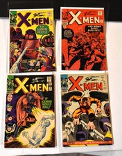 The X-Men #16, #17, #18, #19  1966 Marvel Comic  Group J Kirby, W Wood, Stan Lee