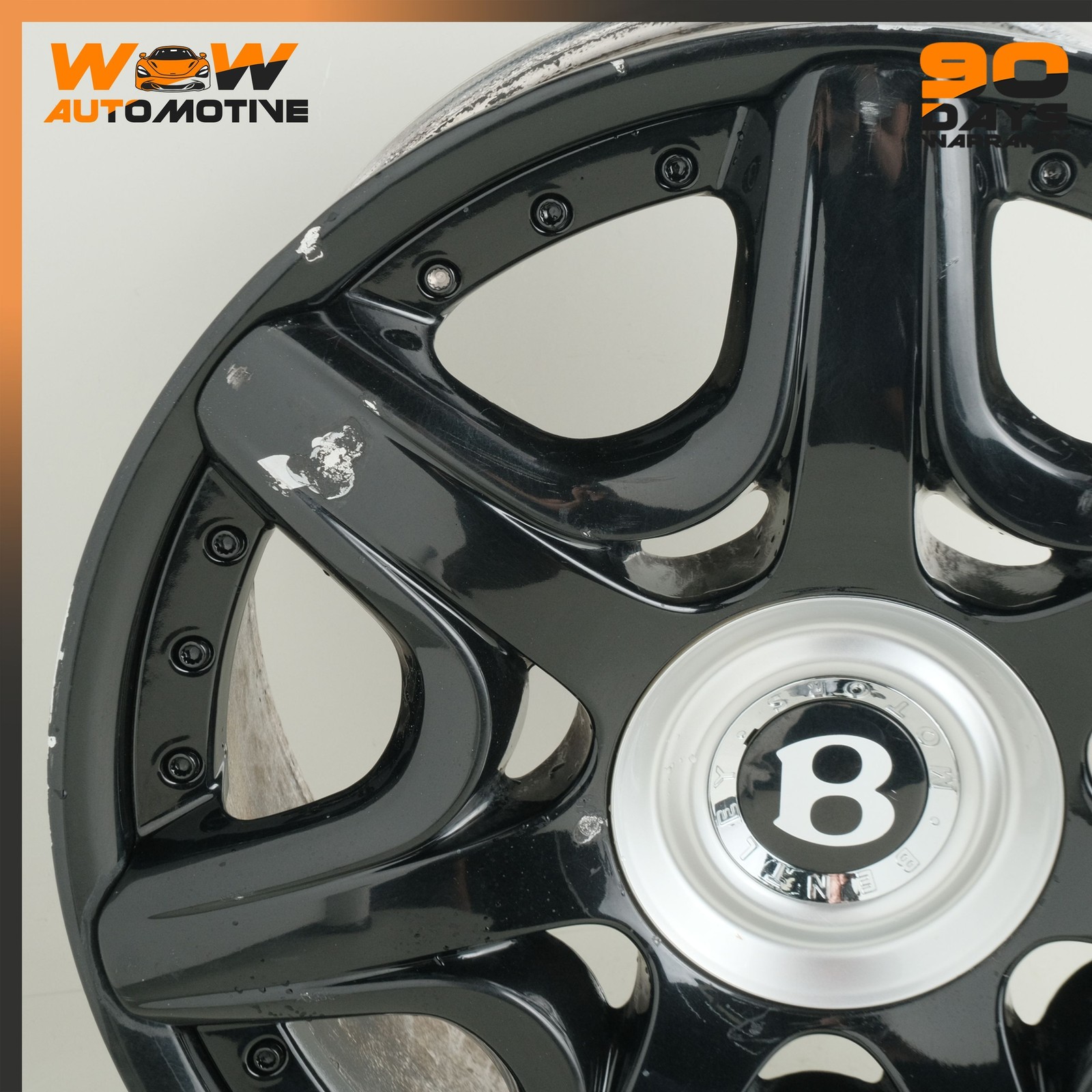 Bentley Continental GT Speed 2009-2013 Front Wheel Black