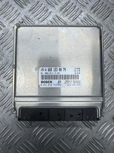 MERCEDES-BENZ A W168 Motorsteuergerät ECU 0281010752 A6681530079 1.70 23972229