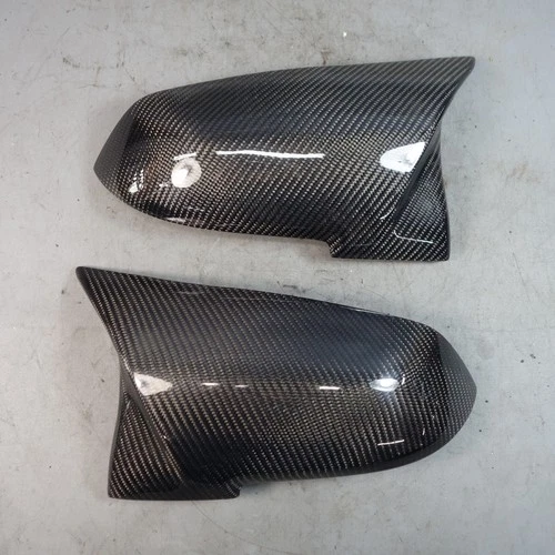12-21 BMW F30 F32 F22 F36 Carbon Fiber Mirror Caps Covers M Style Aftermarket
