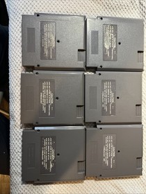 Nintendo NES Game LOT 6 Games Cartridges Only - Mickey Mousecapade And Others!