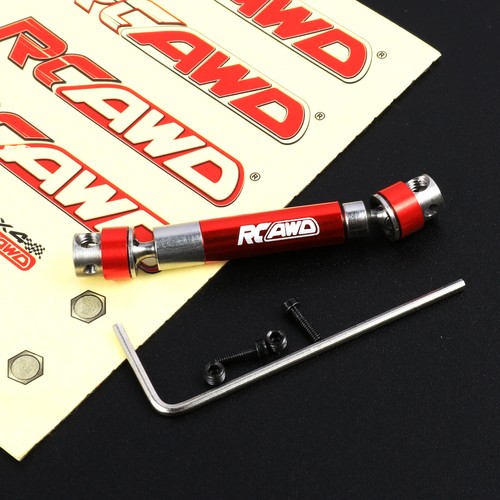 Eje de transmisión central deslizante de acero #45 50-63 mm para piezas de actualización Axial 1/24 SCX24 - Imagen 5 de 10