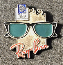 RAY BAN SUNGLASSES 1994 LILLEHAMMER OLYMPIC GAMES PIN TRADED 2026 MILANO