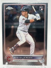2022 Topps Chrome Update Series - Steven Kwan #USC85 (RC)