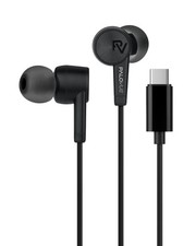 USB Type C Headphones in Ear Earphones Earbuds with Mic and Volume Control Co...
