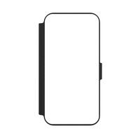 KlapphüLle FüR Apple Iphone 13 Farbe Einfarbig Weiß