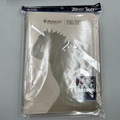★限定特価★【UltraPro】Cloud &Sephroth BINDER Ultra PRO MTG Final Fantasy Cloud Planet's Champion 9 Pocket Zip