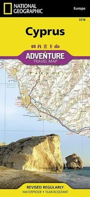 Cyprus Map | National Geographic Maps | Englisch | (Land-)Karte | 2022