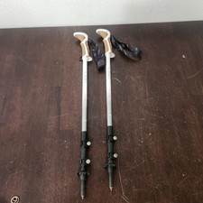 LEKI Wedition HTS 6.0 Telescopic Trekking Poles 100-135cm White