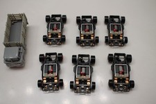 Bulldog Chassis Lot Of 6 Srt Super Afx Tomy Excellent Condition Colored Rims