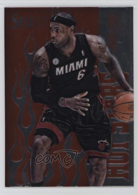 2012-13 Panini Select Hot Stars LeBron James #5 0fw6