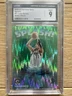 2022-23 Panini Donruss Optic - Splash! Luka Dončić #11 Green Shock Prizm CGC 9