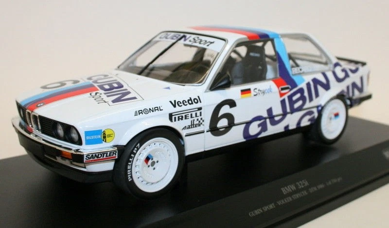 Minichamps 1/18 Scale 155 862606 - 1986 BMW 325i Gubin Sport Volker Strycek - Image 4 of 4