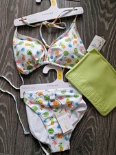 Fruit Bikini Set And Maching Bikini Bag Brand New