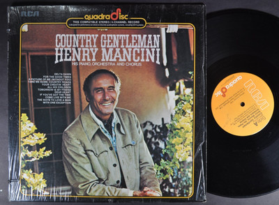 HENRY MANCHINI Country Gentleman LP QUAD DISC  SHRINK RCA M/NM