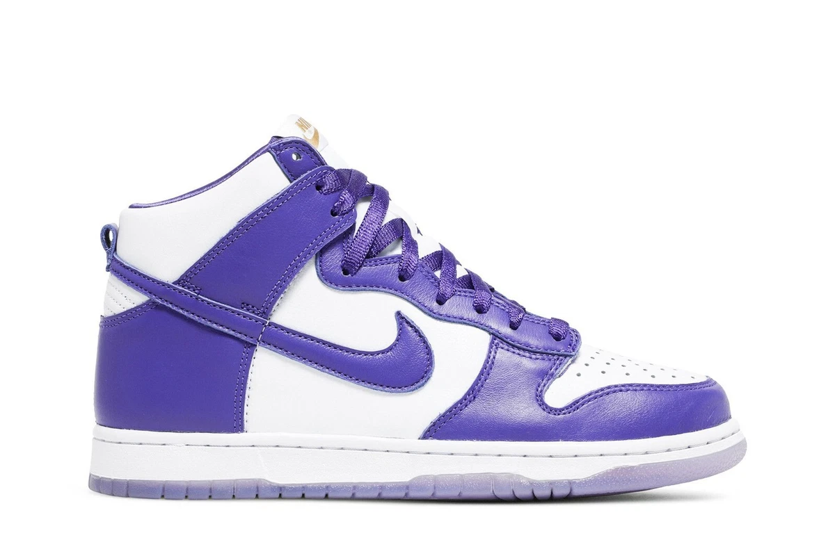 靴 NIKE W DUNK LOW SE White Varsity Purple Nike Dunk High Varsity Purple W for sale | eBay