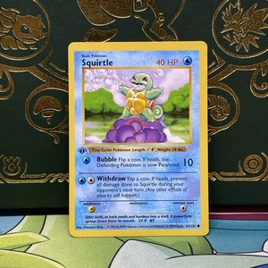 Squirtle First Edition | eBay