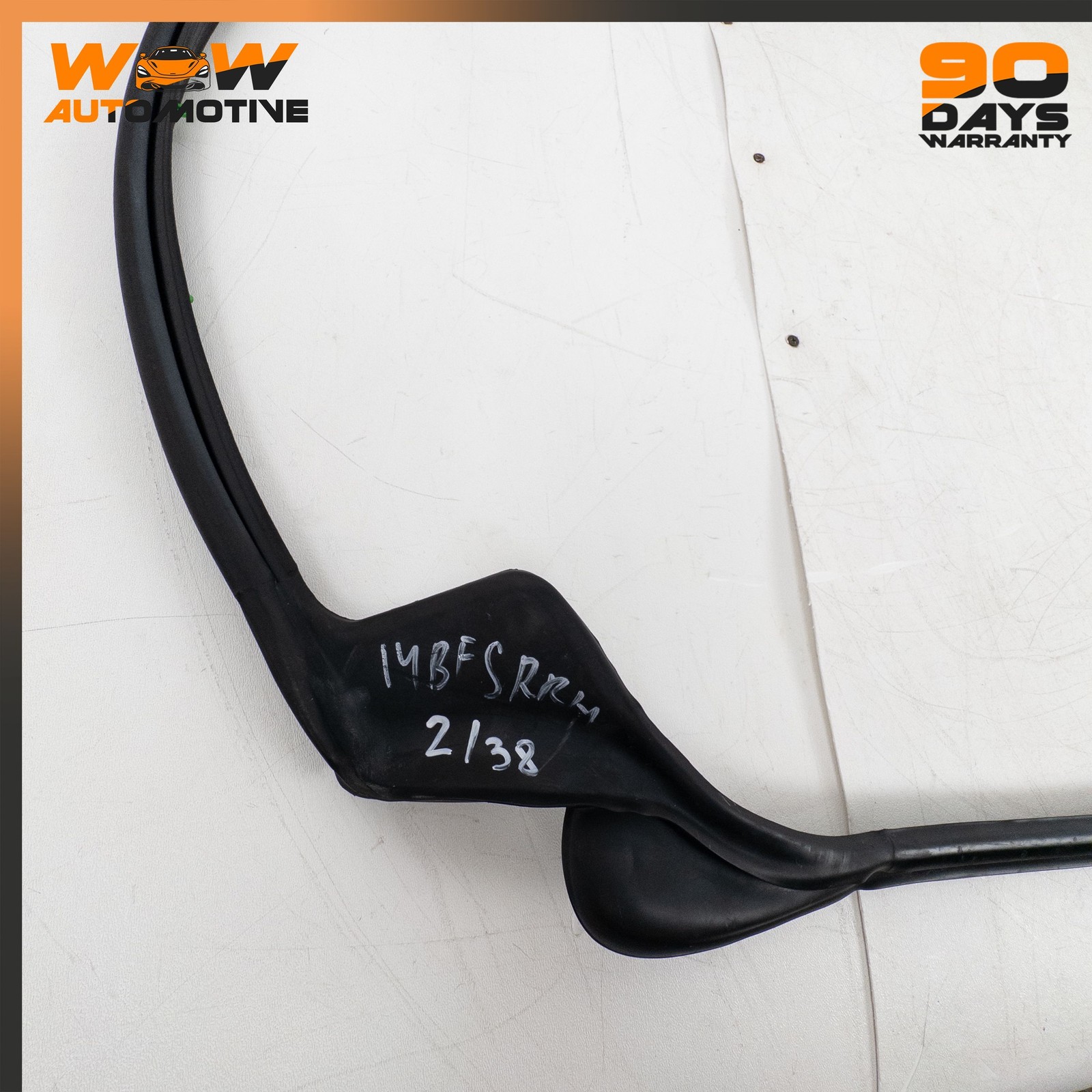 14-19 BENTLEY FLYING SPUR REAR RIGHT PASSENGER SIDE DOOR WEATHER STRIP SEAL OEM