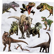 Dinosaur Wall Stickers, Peel  Stick Removable Wall Art Sticker Decals 17pcs