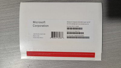 Windows Server 2022 Datacenter Unlimited Cores and Unlimited CALs License