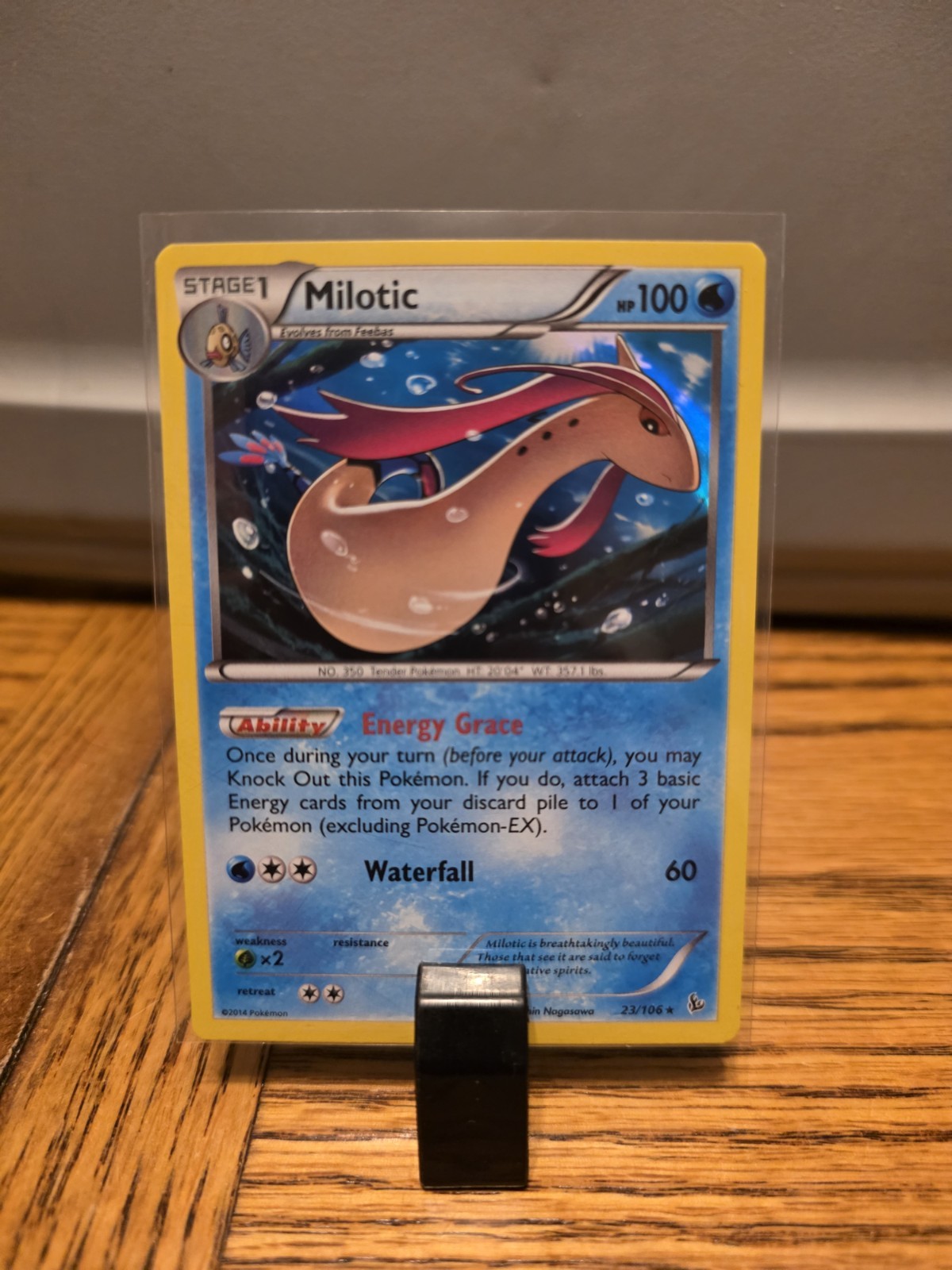 Milotic 23/106 XY Flashfire Holo Pokémon TCG Card NM