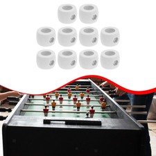 10x Table Football Goal Bar Stop Rings, Tabletop Soccer Goal Rod Positioning