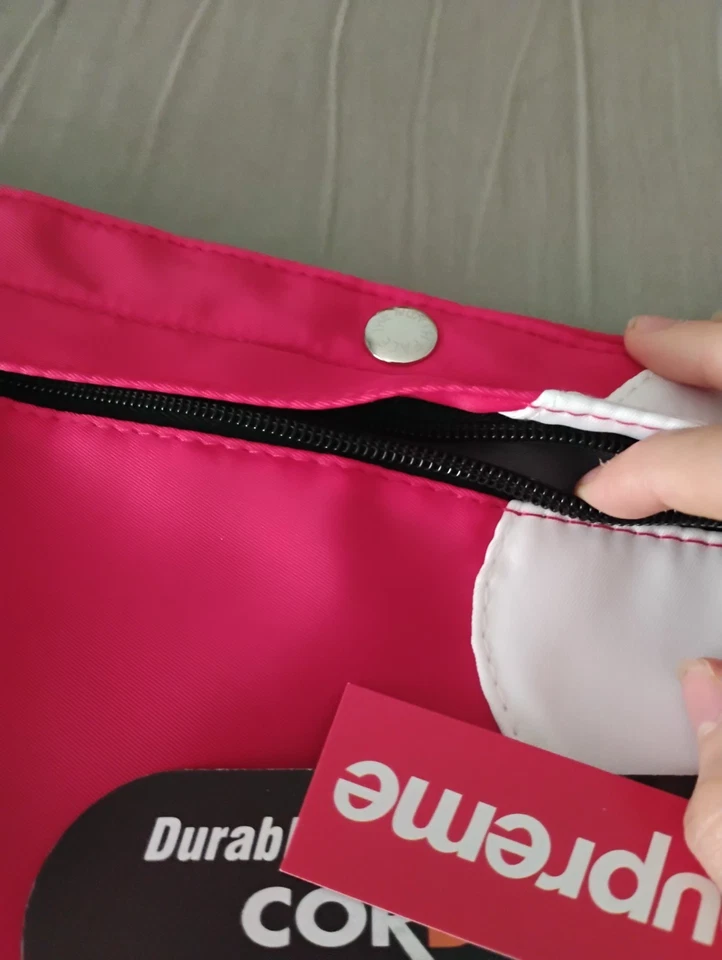 Supreme x The North Face Red Cordura Pouch Bag - w/Tags - Image 3 of 4