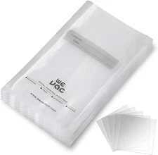 Wevac Vacuum Sealer Bags 100 Quart 8X12 Inch for Food Saver, Seal a Meal, Weston
