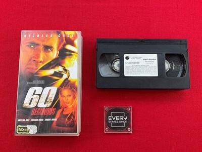 60 segundos con Nicolas Cage Pelicula Cinta Vhs