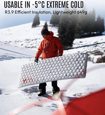 #ad MOBI GARDEN Gennye Pro Rectangular Sleeping Pad for Camping Extra Thick R 6.0 $85.00