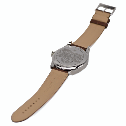 MONTBLANC WATCH 1858 AUTOMATIC SMALL SECOND 115073 AUTOMATIC SS/LEATHER MEN'S - Picture 5 of 9