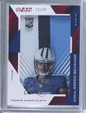 2015 Clear Vision Rookie Cloth Jerseys Prime 10/49 Dorial Green-Beckham 1p5