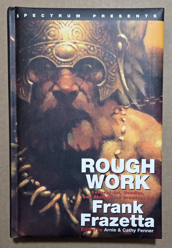 Unread Rough Work Frank Frazetta Concept Art Doodles and Sketchbook Drawings