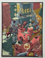 Phish Poster Rogers AR 2021 Official Silkscreen S/N Low #92 Sold Out Dave Kloc