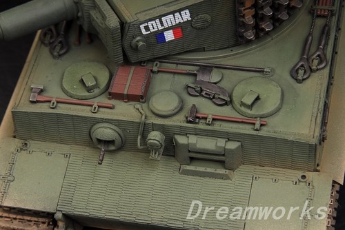 Ganador del Premio Construido 1/35 Francés CHAR Tigre I Late Zimmerit El Famoso Colmar + PE - Imagen 7 de 19