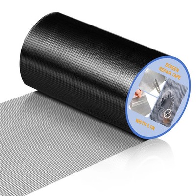 Extra Wide 5 inch x 20 ft Window Screen Tape Mesh Repair Strong Adhesive Wate.