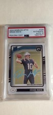 2024 Donruss Optic Drake Maye #229 PSA/DNA 10 Rated Rookie Autograph POP 1