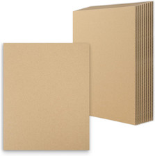 , 10 Pack 8X10 Corrugated Cardboard Sheets Cardboard Inserts Flat Cardboard Laye